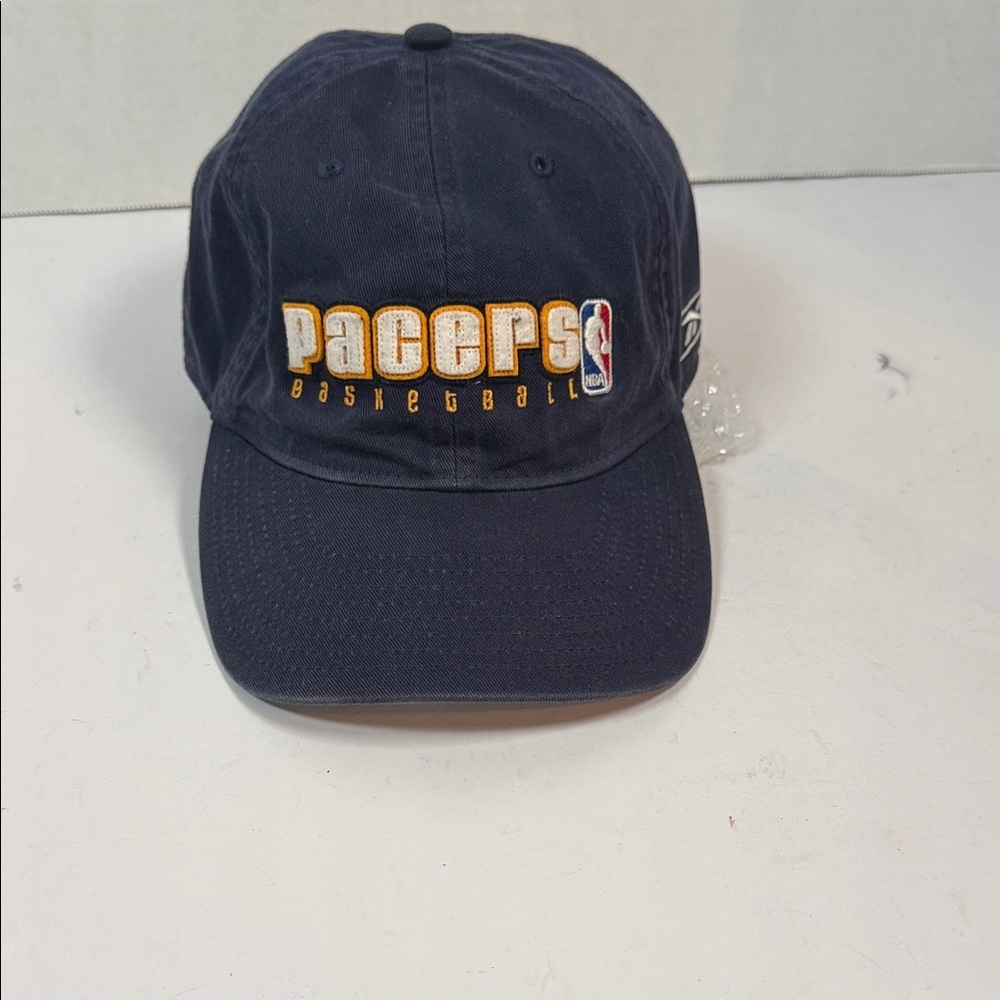 Vintage Indiana Pacers NBA  Reebok Navy Blue Basketball Cap